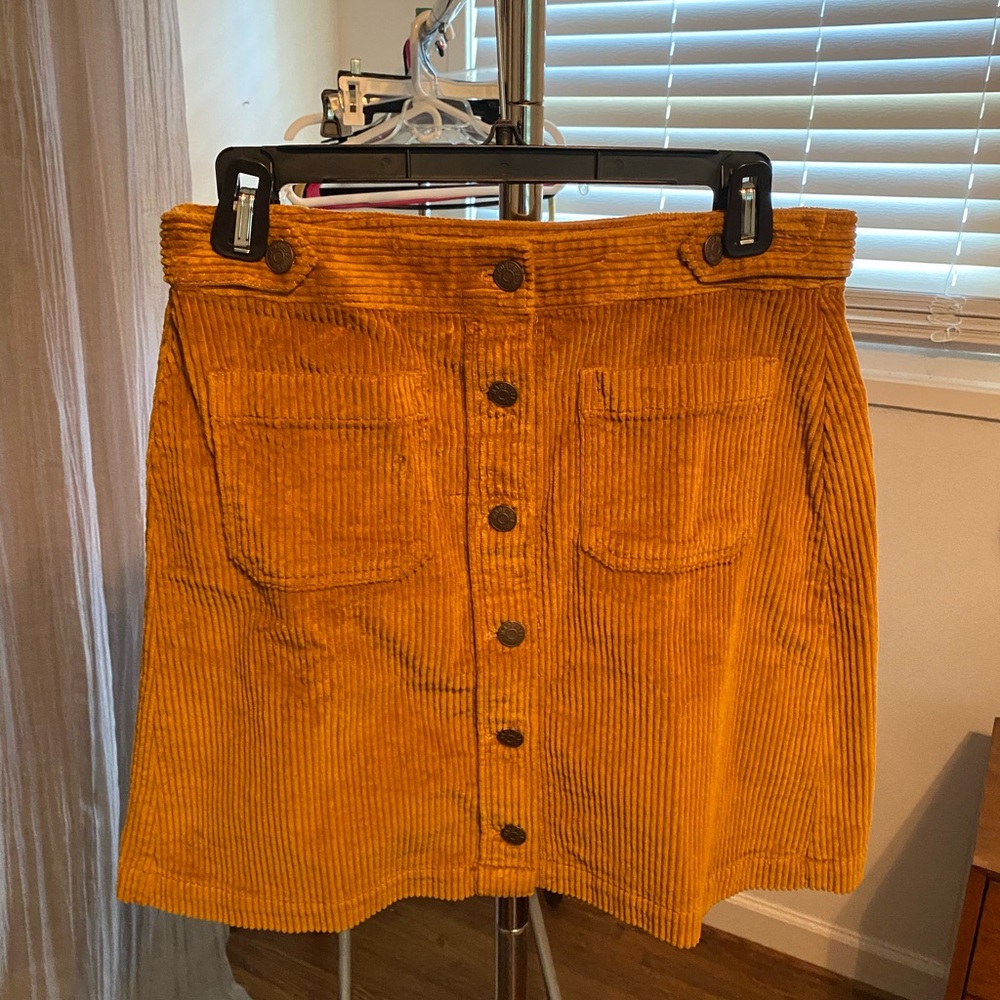 Madewell Corduroy Skirt